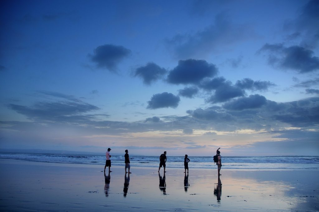 Playa en Bali, Indonesia. El primer mejor destino a donde viajar en julio.