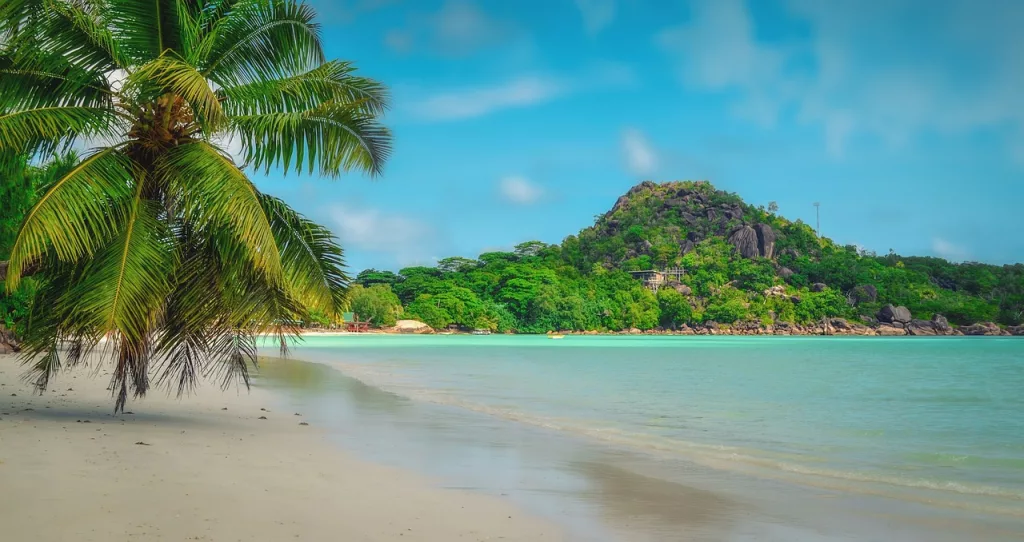 Playa en Seychelles.